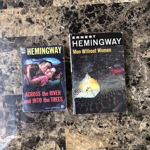 Across the river & Into the Trees & Men Without Women 1950 Ernest Hemingway
